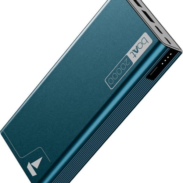 boAt 20000 mAh 22.5 W Power Bank  (Steel Blue, Lithium Polymer, Fast Charging, Quick Charge 3.0, Power Delivery 3.0 for Mobile, Tablet)