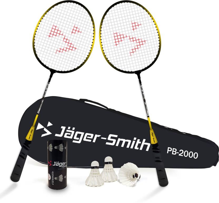 Jager-Smith PB-2000 Combo & Featherlite 2 Shuttle Badminton Kit