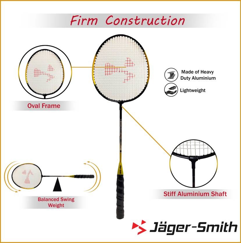 Jager-Smith PB-2000 Combo & Featherlite 2 Shuttle Badminton Kit - Image 4